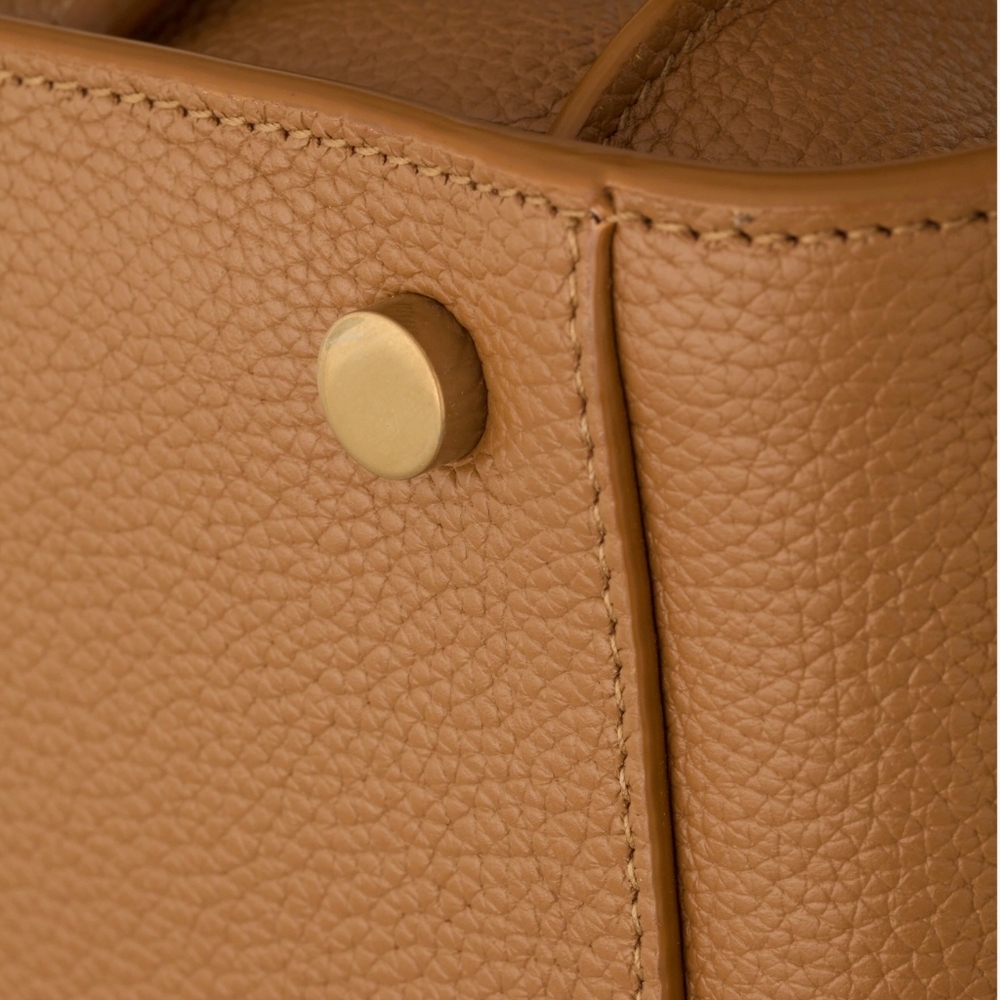 Saint Laurent Sac de Jour - Medium in Supple Grained Leather (Cinnamon) - Picture 7 of 9